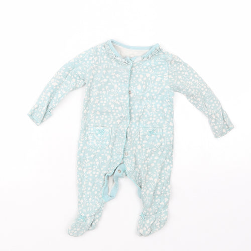George Girls Green Geometric  Babydoll One Piece Size 3-6 Months