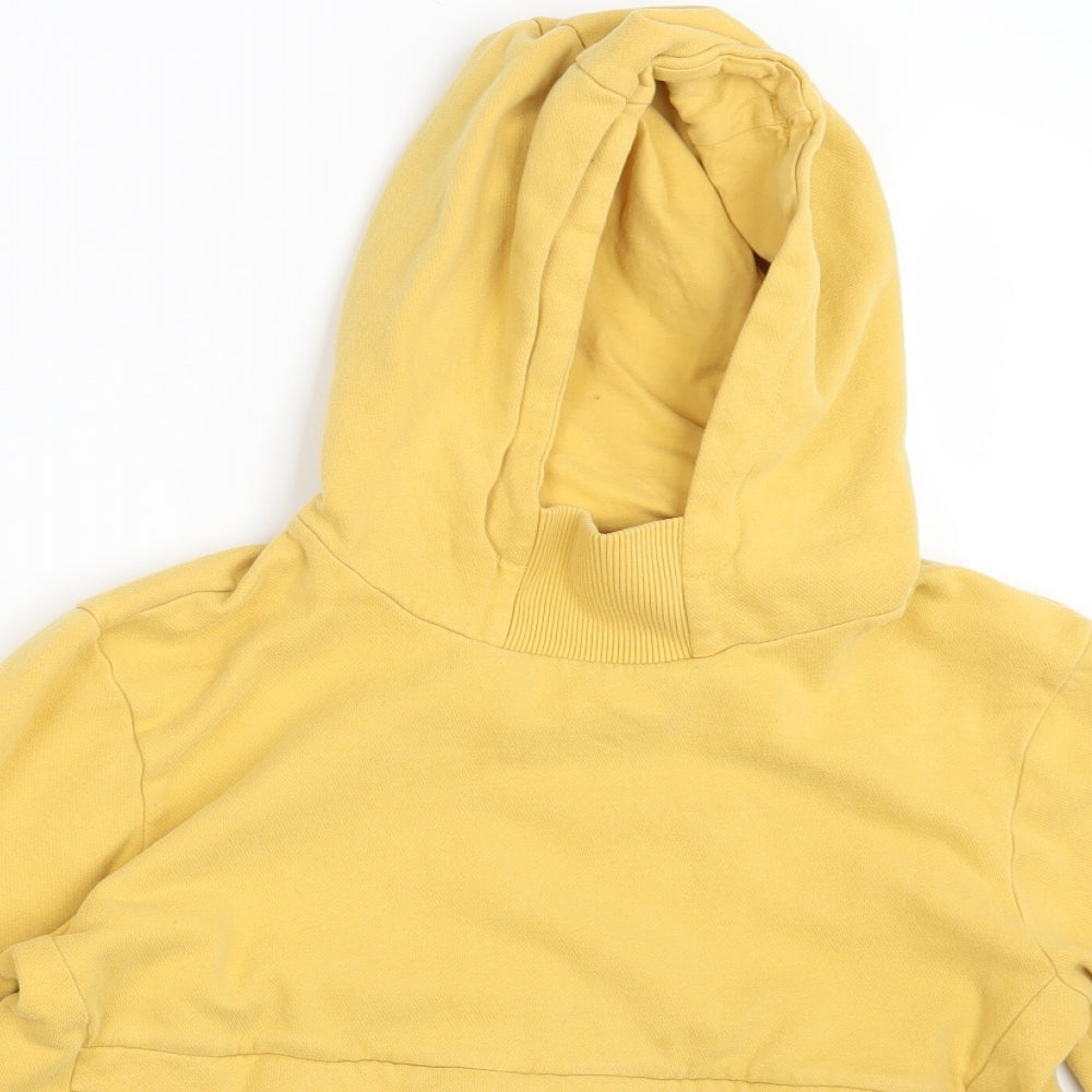 Nutmeg Girls Yellow   Pullover Hoodie Size 12-13 Years
