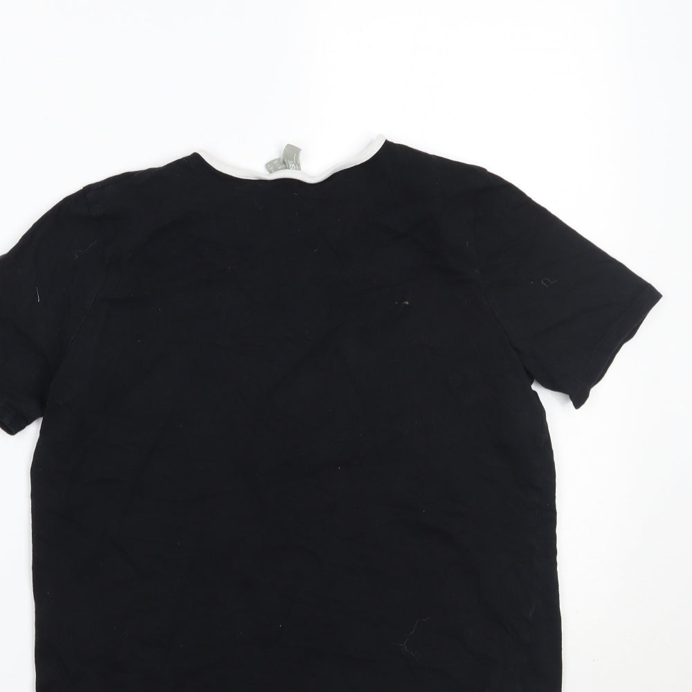 ASOS Womens Black   Basic T-Shirt Size 6