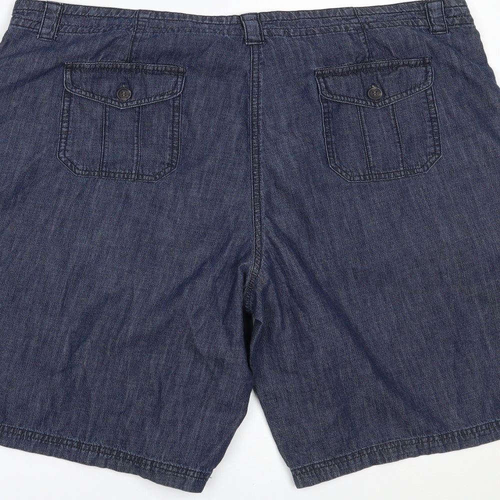 Debenhams Womens Blue   Chino Shorts Size 18