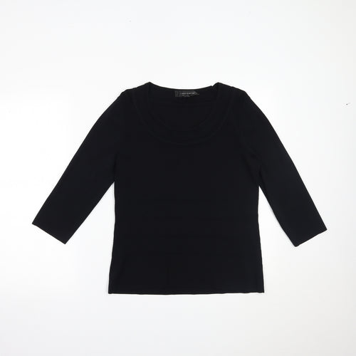 cable & Womens Black   Basic Blouse Size M