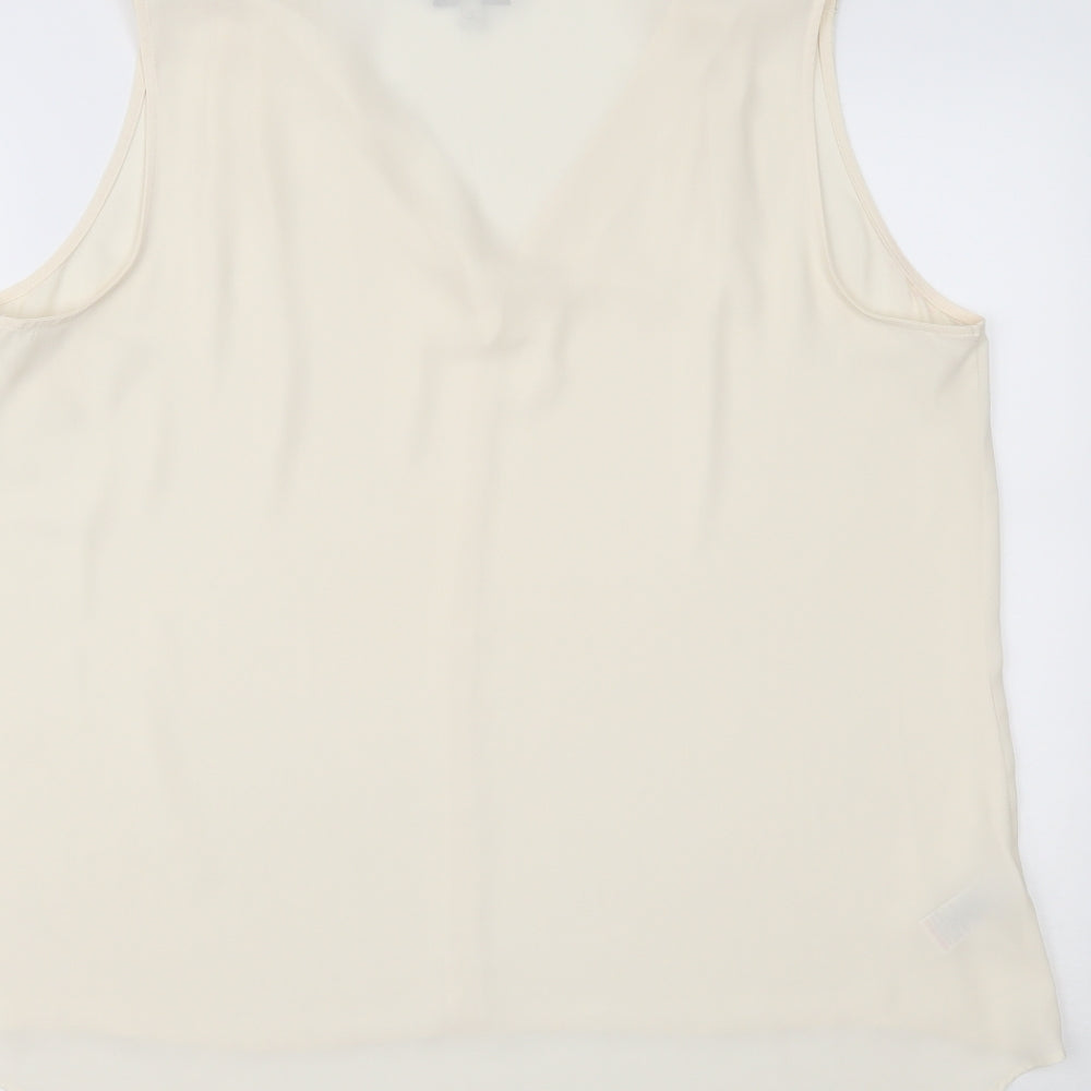 NEXT Womens Ivory   Basic Tank Size 18