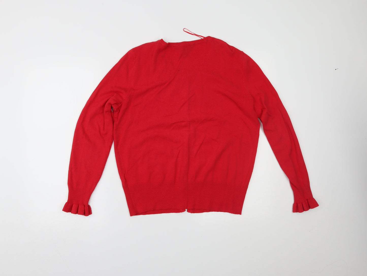 Lipsy Womens Red   Cardigan Jumper Size 18