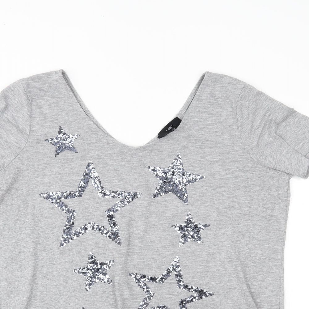 NEXT Womens Grey   Basic T-Shirt Size 16