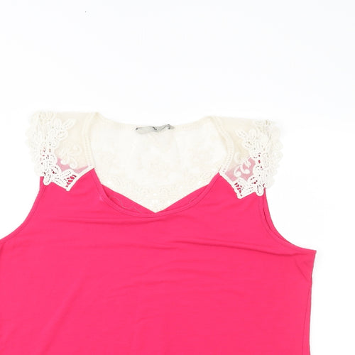 TU Womens Pink   Camisole Tank Size 16