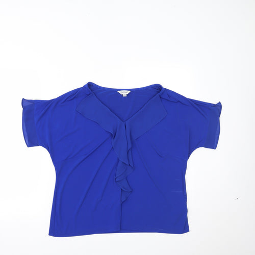 Nightingales Womens Blue   Basic Blouse Size 18