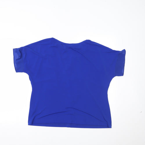 Nightingales Womens Blue   Basic Blouse Size 18