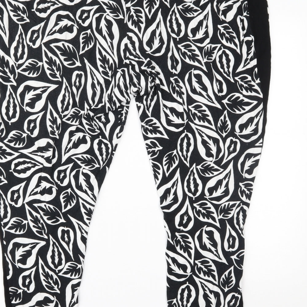 F&F Womens Black   Trousers  Size 20 L24 in