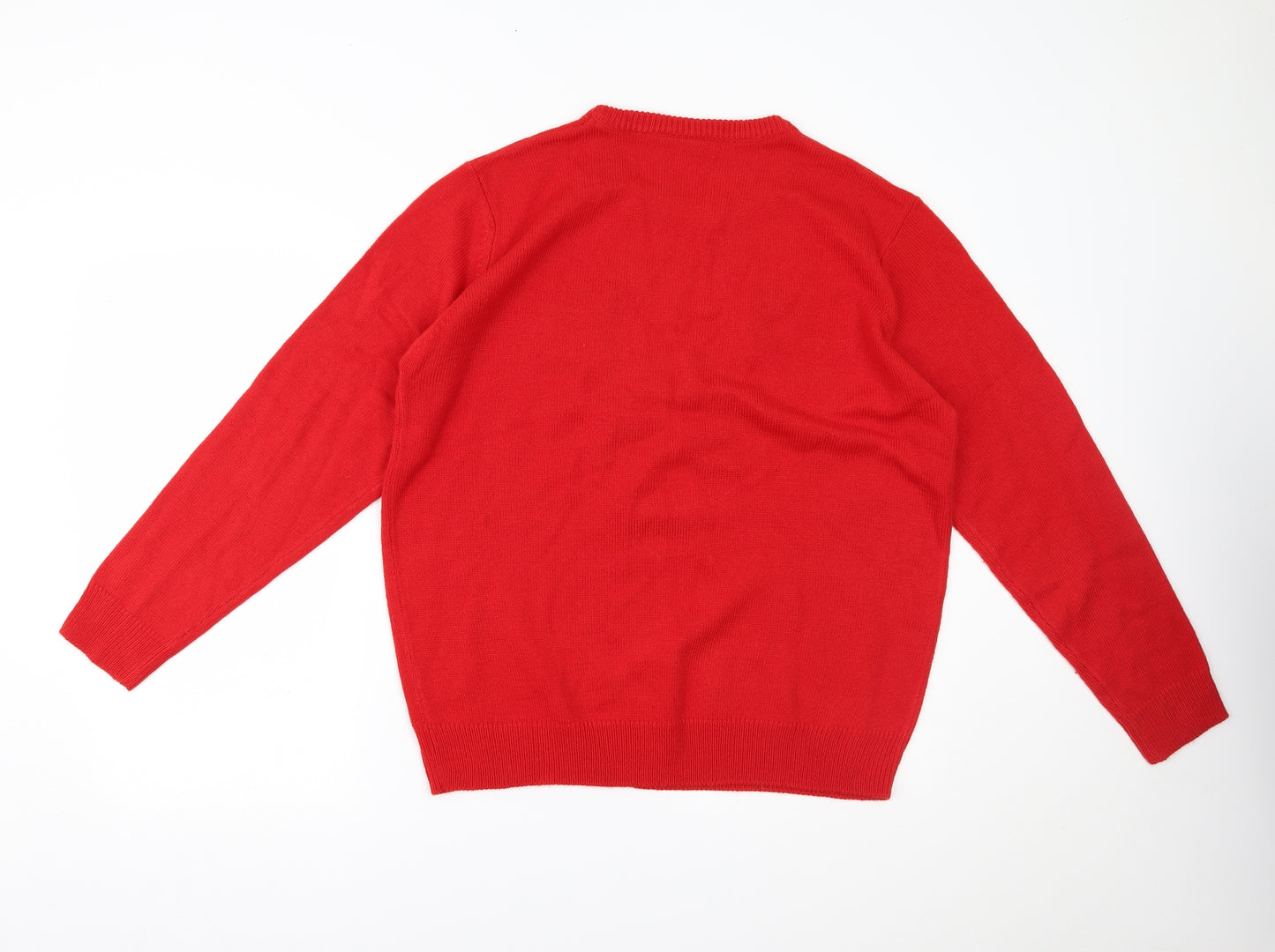 Avenue Womens Red   Pullover Jumper Size L