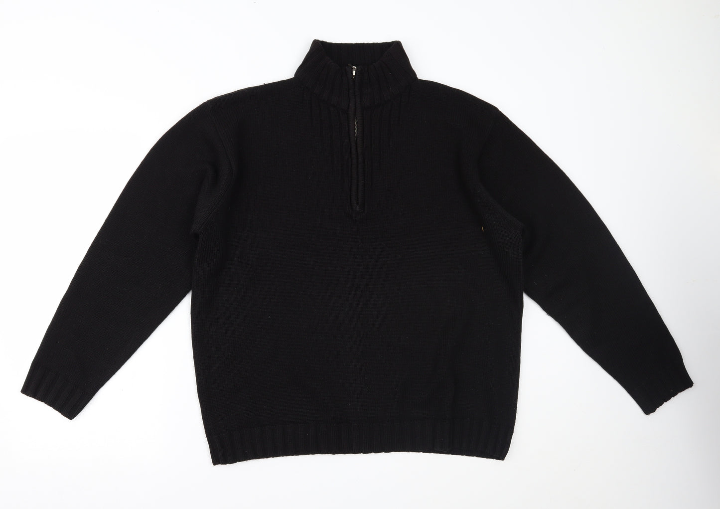 Primark Mens Black   Pullover Jumper Size L