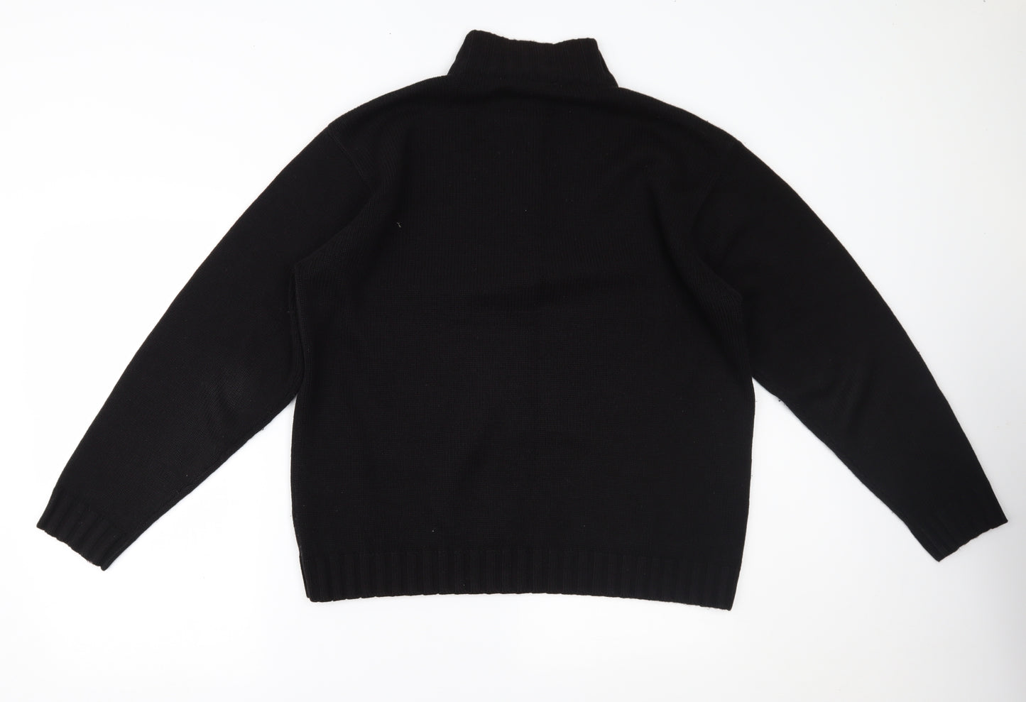 Primark Mens Black   Pullover Jumper Size L