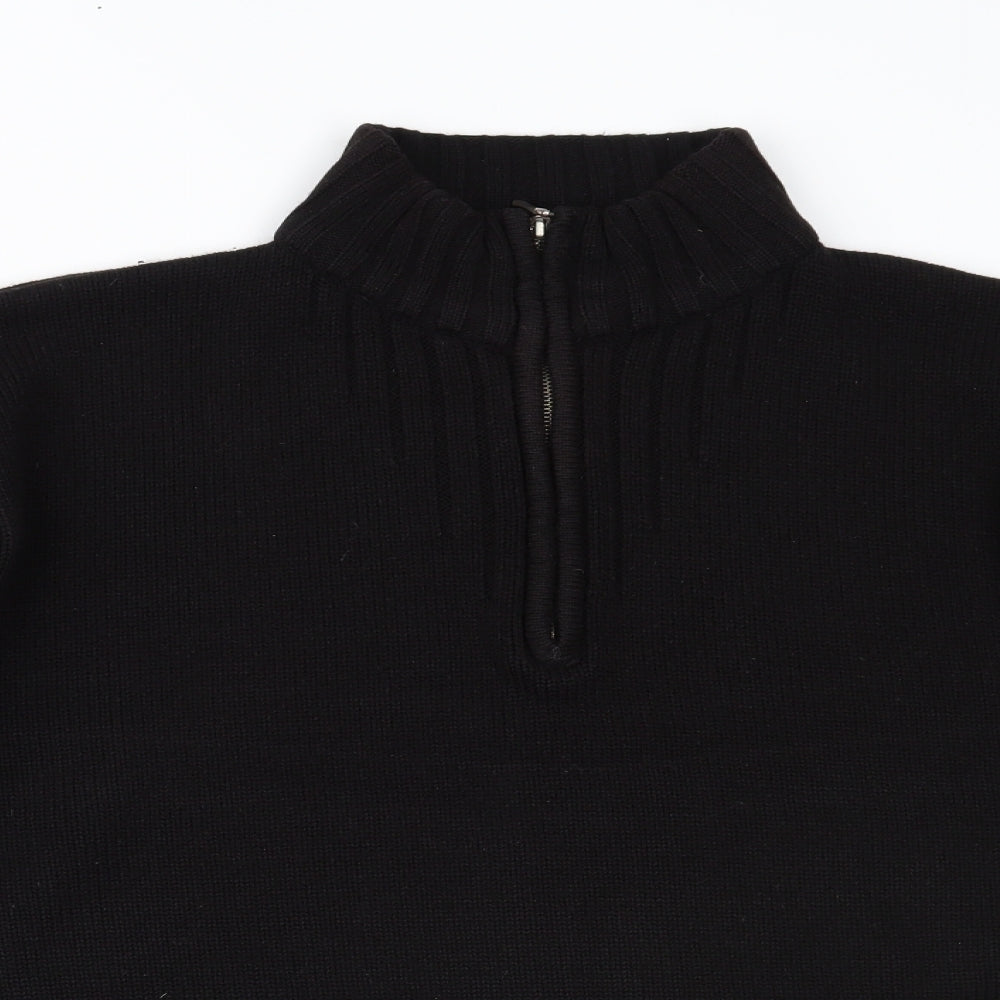 Primark Mens Black   Pullover Jumper Size L