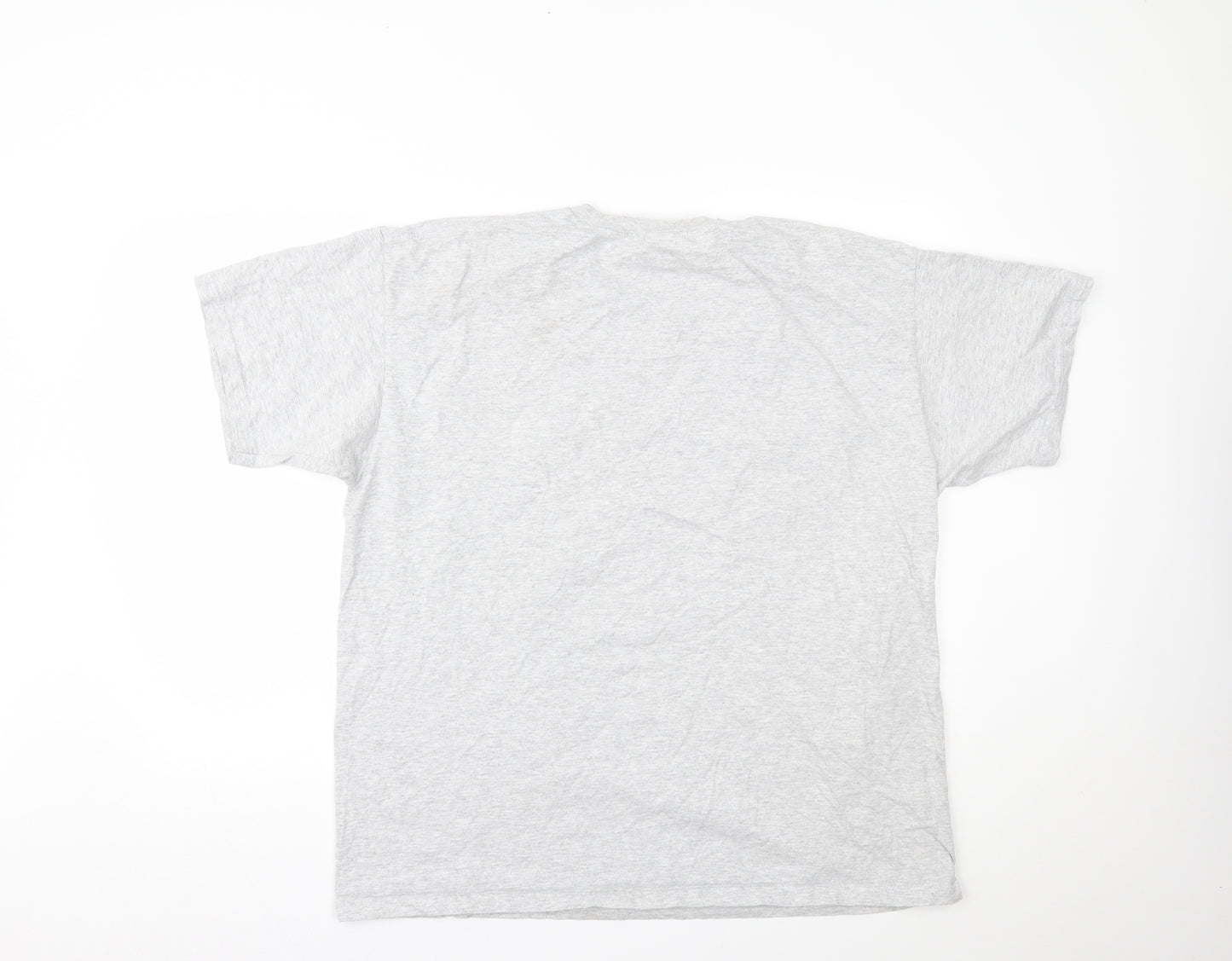 Fruit of the Loom Mens Grey    T-Shirt Size 2XL