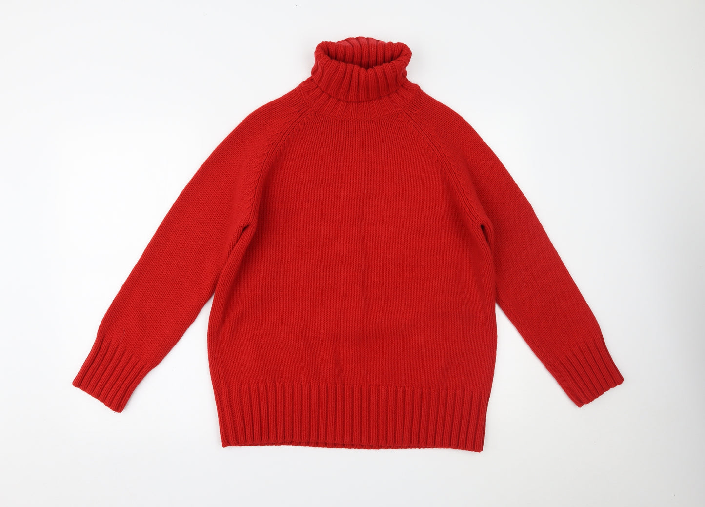 Marks and Spencer Womens Red   Pullover Jumper Size 16