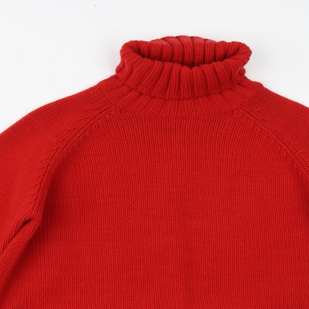 Marks and Spencer Womens Red   Pullover Jumper Size 16