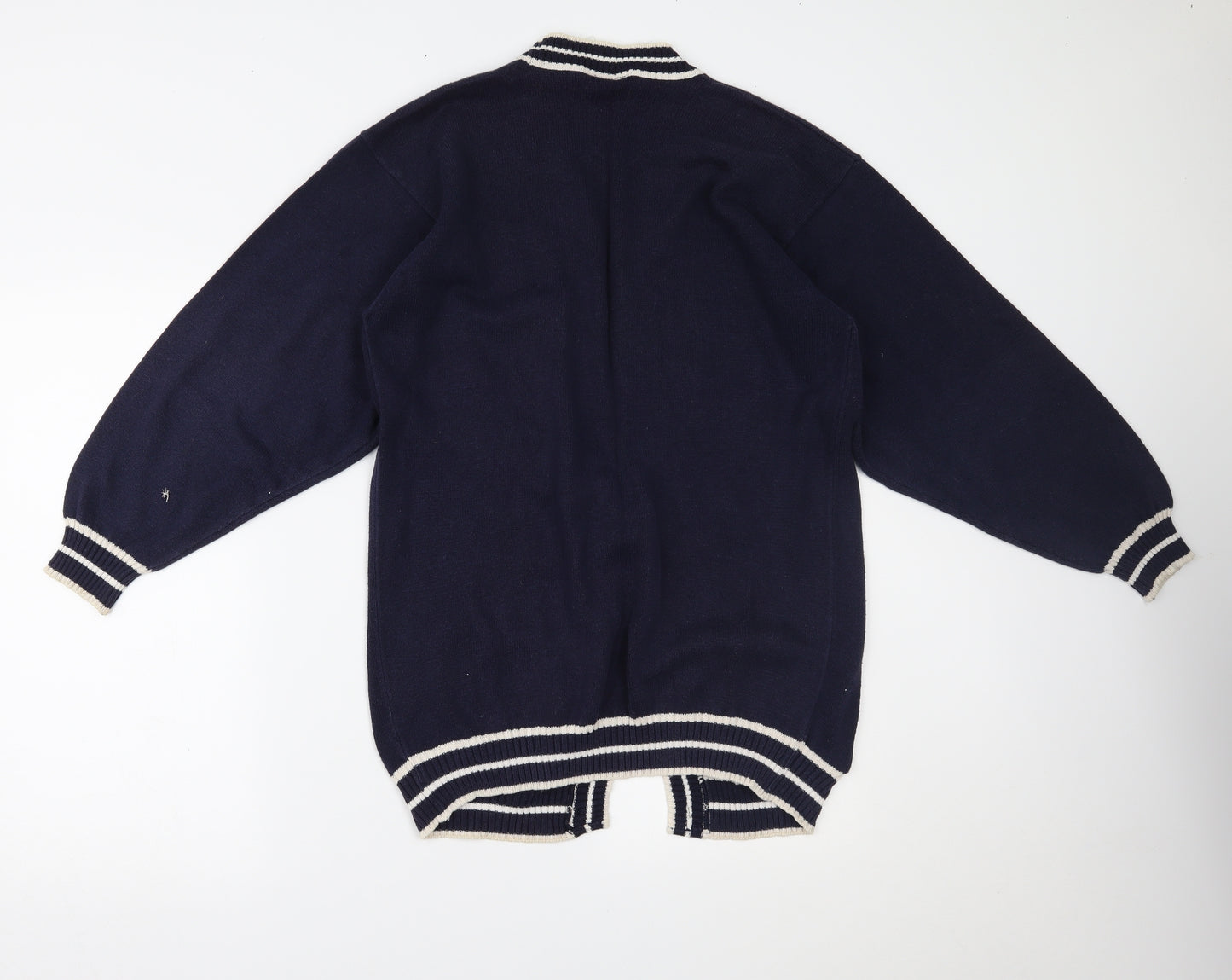 ST MICHAEL Womens Blue   Cardigan Jumper Size 12