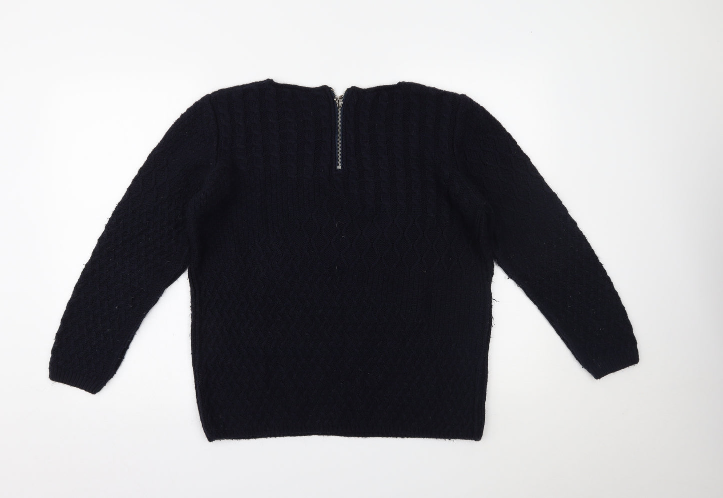 BHS Womens Blue   Pullover Jumper Size 14