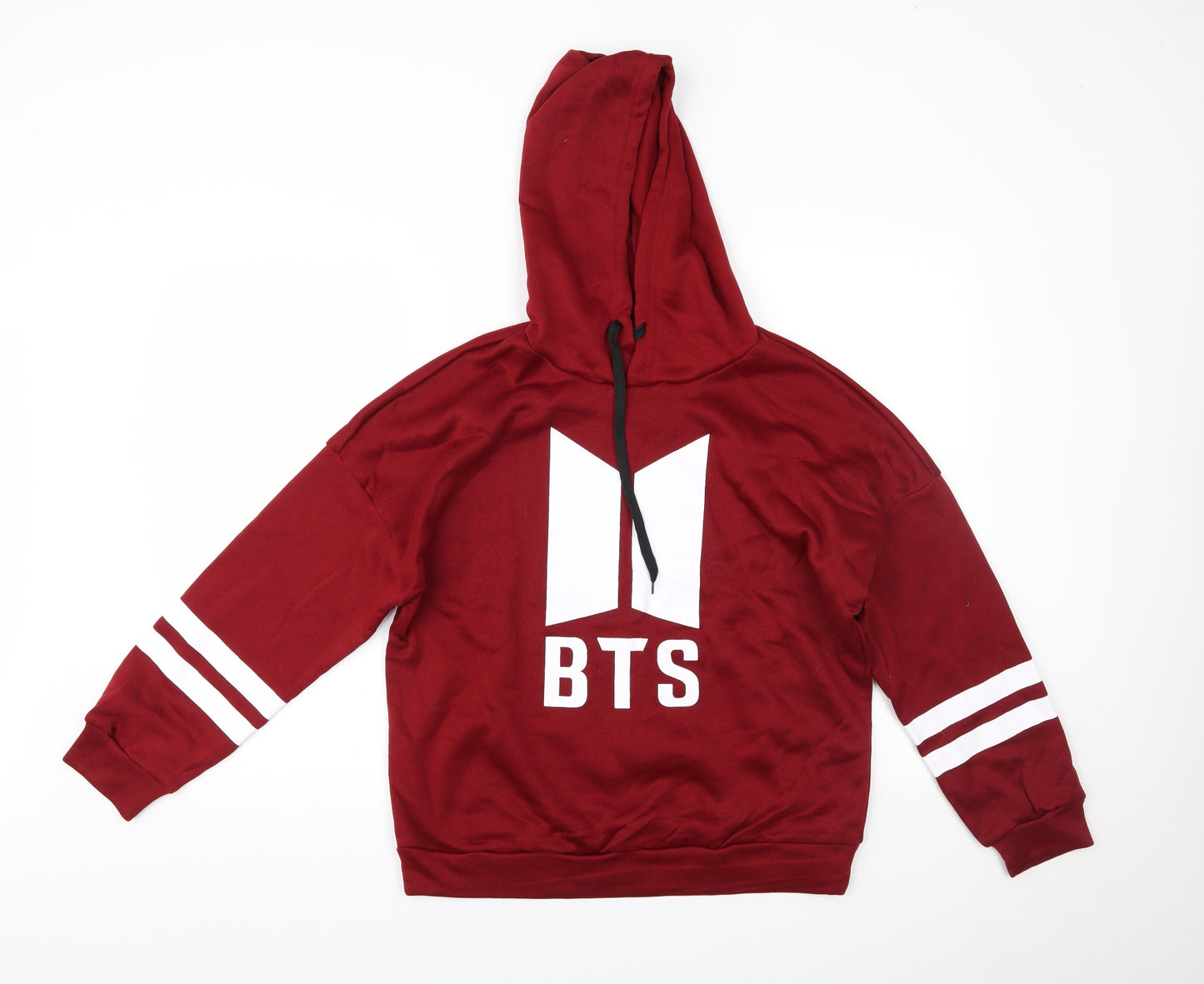Fancyqube Womens Red   Pullover Hoodie Size M