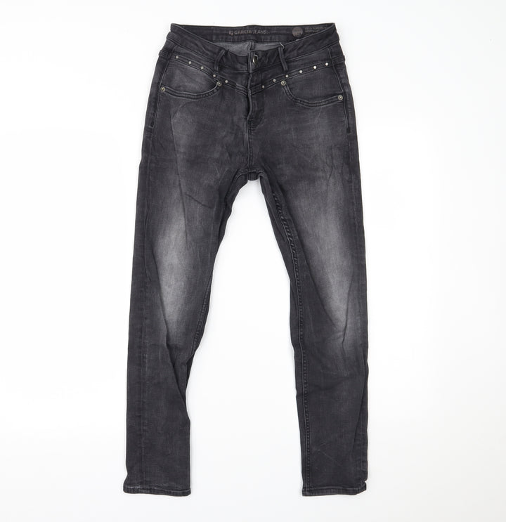 Garcia Womens Black Denim Skinny Jeans Size 27 L28 in