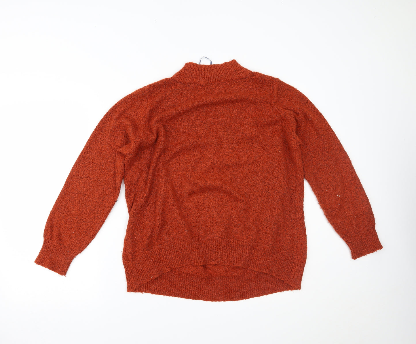 M&Co Womens Orange   Pullover Jumper Size 18