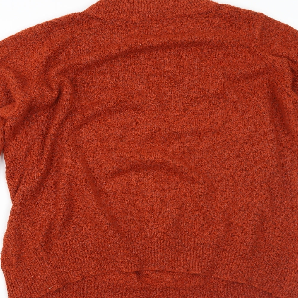 M&Co Womens Orange   Pullover Jumper Size 18