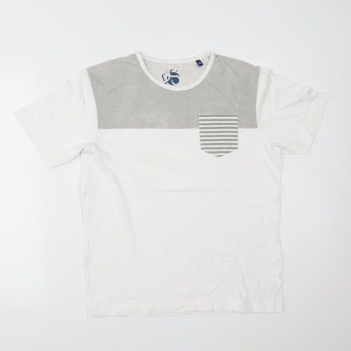 PRIDE & SOUL Mens White    T-Shirt Size M