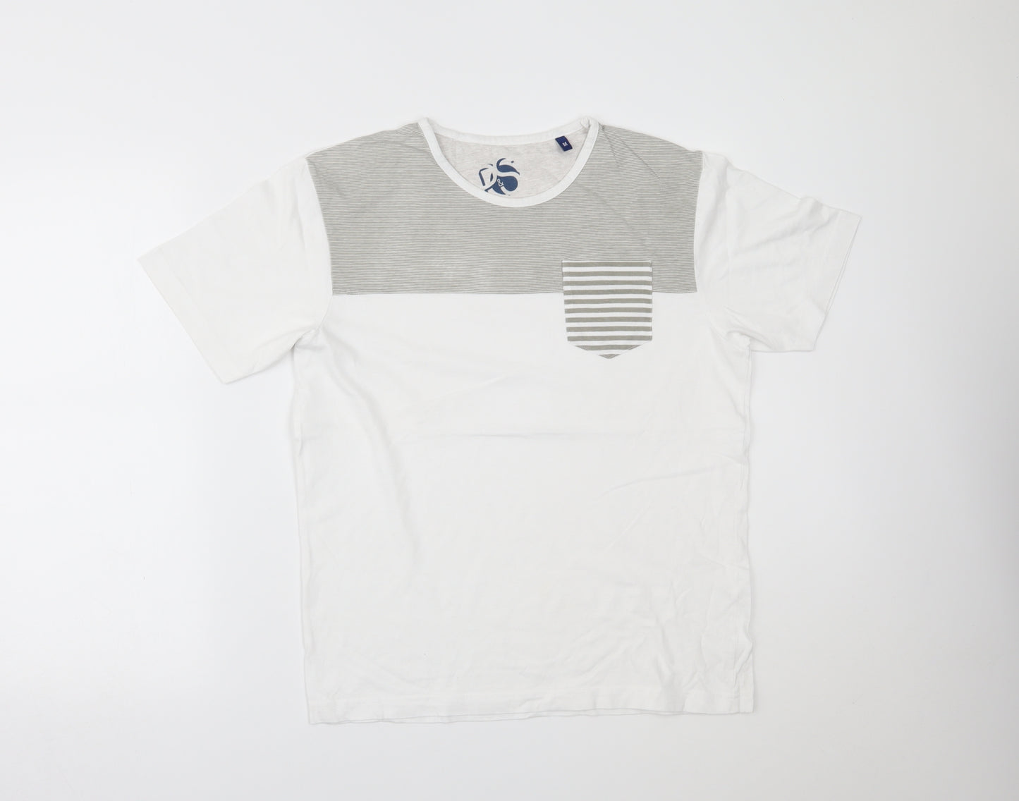 PRIDE & SOUL Mens White    T-Shirt Size M