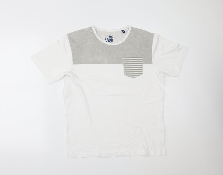PRIDE & SOUL Mens White    T-Shirt Size M