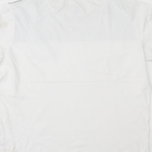 PRIDE & SOUL Mens White    T-Shirt Size M