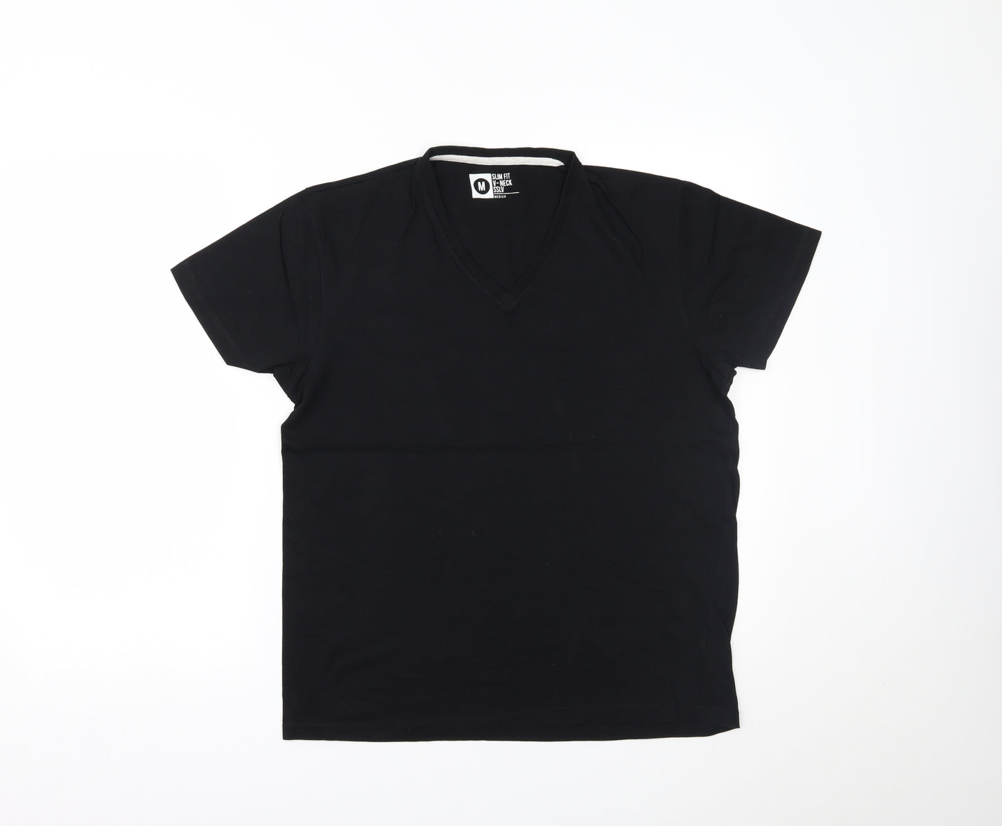 Preworn Mens Black    T-Shirt Size M