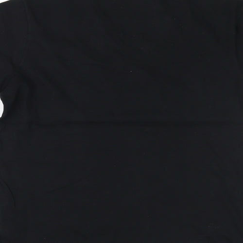 Preworn Mens Black    T-Shirt Size M