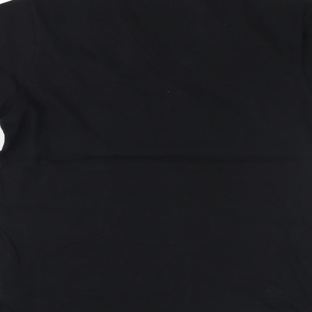 Preworn Mens Black    T-Shirt Size M