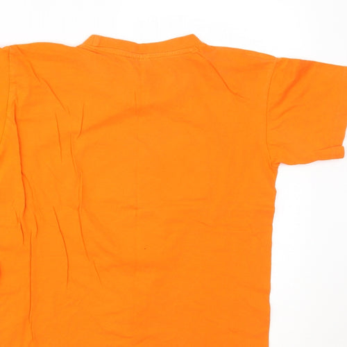 B&C Boys Orange   Pullover T-Shirt Size 9-10 Years  - Krakow
