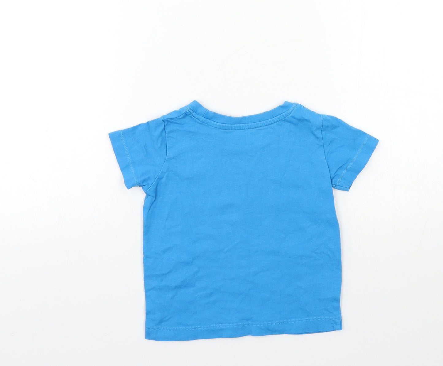 Matalan Baby Blue   Basic T-Shirt Size 9-12 Months