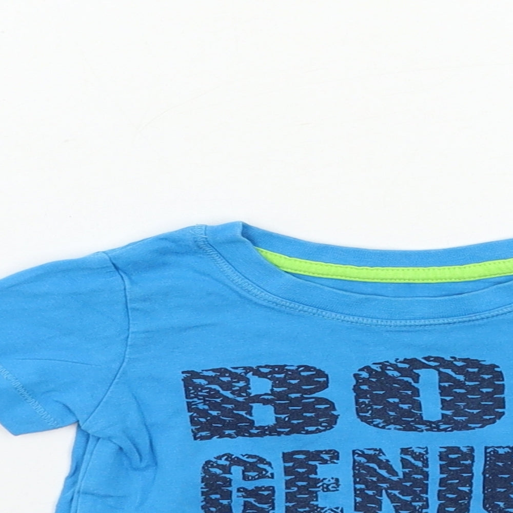 Matalan Baby Blue   Basic T-Shirt Size 9-12 Months