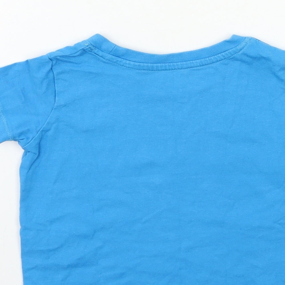Matalan Baby Blue   Basic T-Shirt Size 9-12 Months