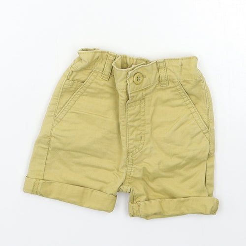 Bambi Baby Beige   Cargo Trousers Size 9-12 Months