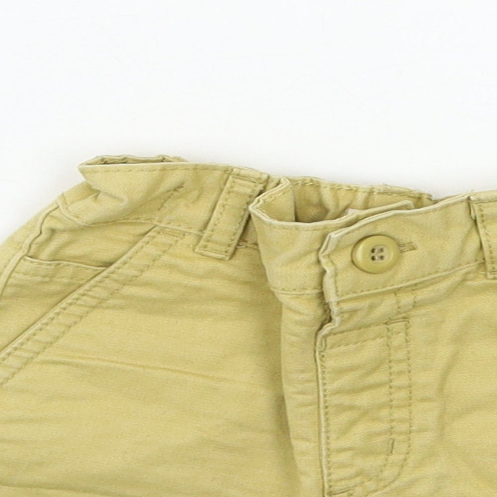 Bambi Baby Beige   Cargo Trousers Size 9-12 Months