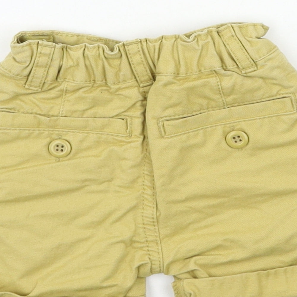 Bambi Baby Beige   Cargo Trousers Size 9-12 Months