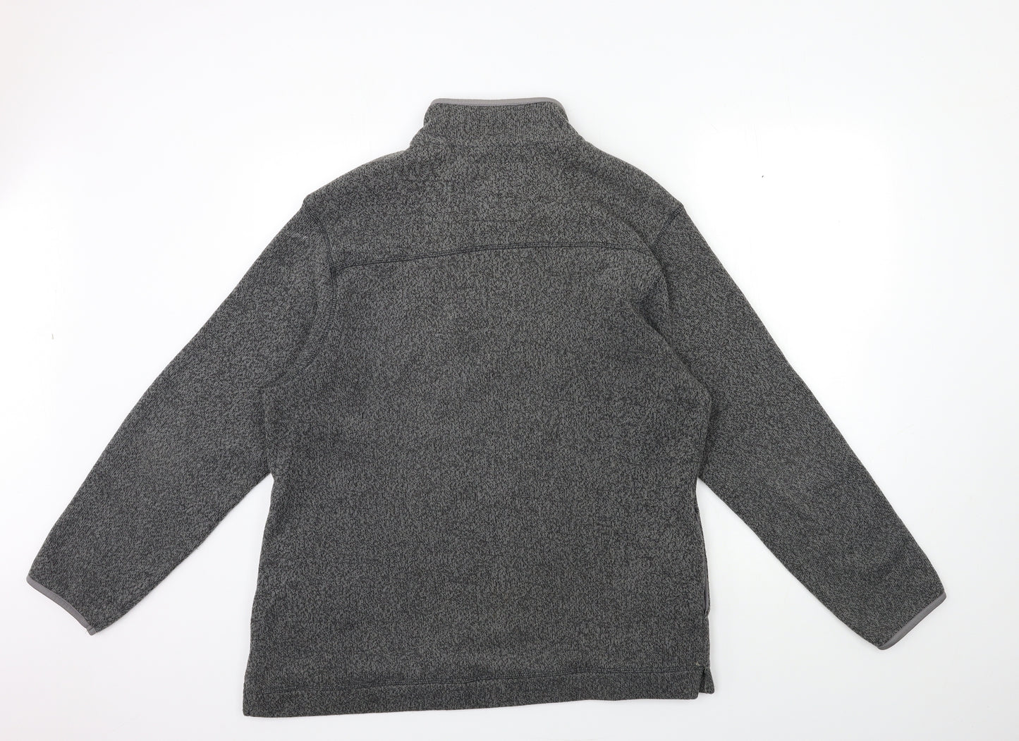 Weird Fish Mens Grey  Fleece Jacket Coat Size XL