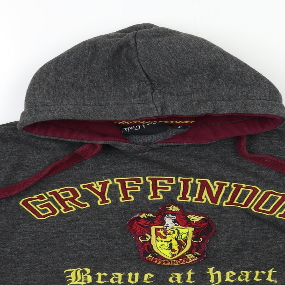 Harry Potter Womens Grey   Pullover Hoodie Size S
