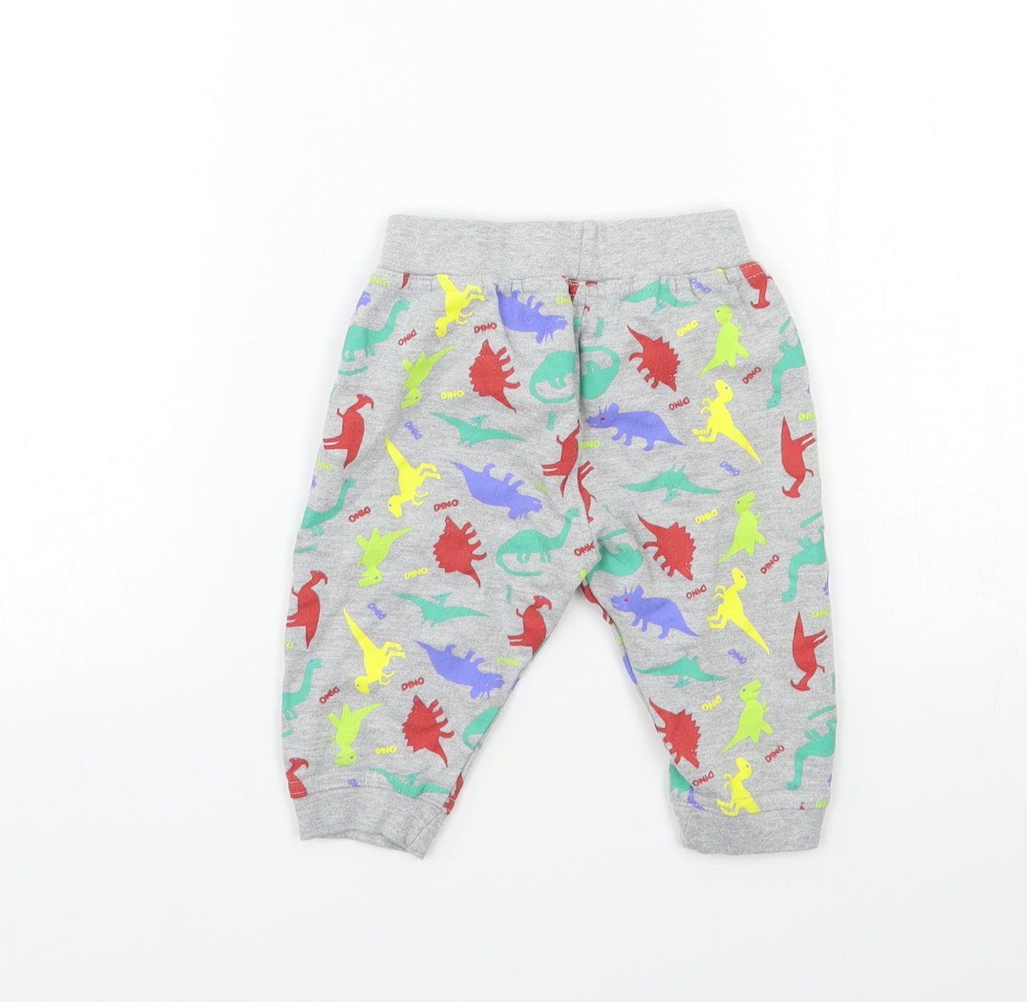 Baby Bug Baby Grey Geometric  Kimono Lounge Pants Size 6-9 Months