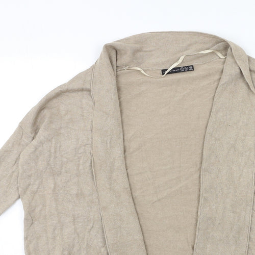 Atmosphere Womens Beige  Knit Cardigan Jumper Size 6