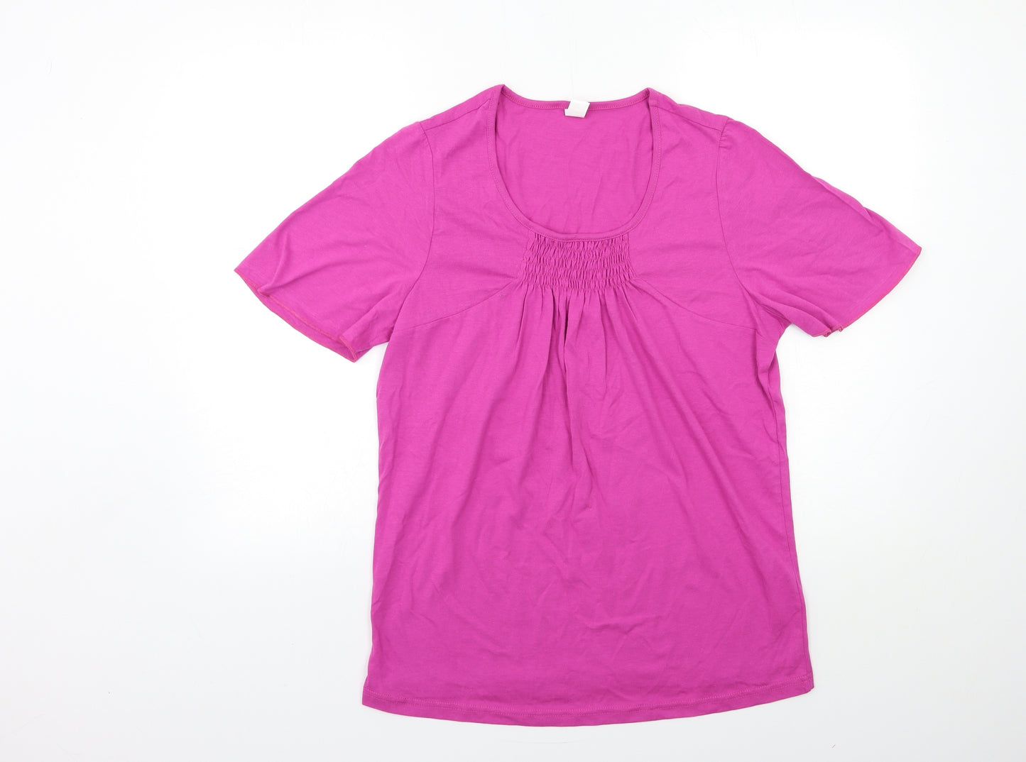 Preworn Womens Purple   Basic T-Shirt Size 12