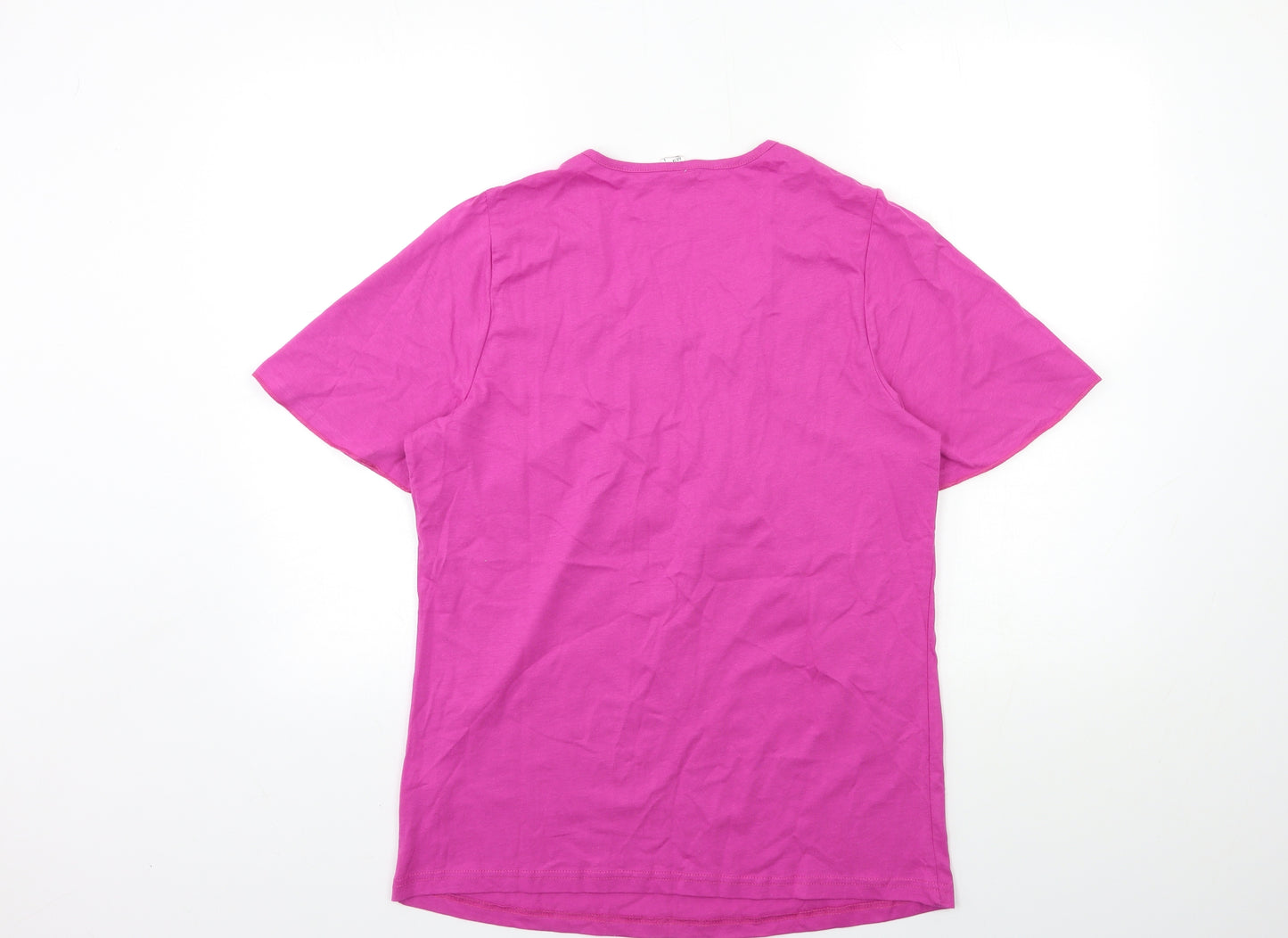 Preworn Womens Purple   Basic T-Shirt Size 12