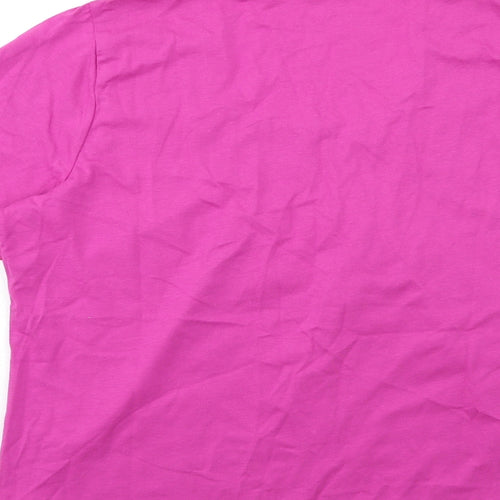 Preworn Womens Purple   Basic T-Shirt Size 12