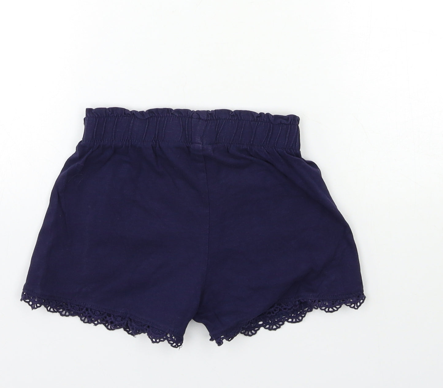 TU Girls Blue   Sailor Shorts Size 6 Years