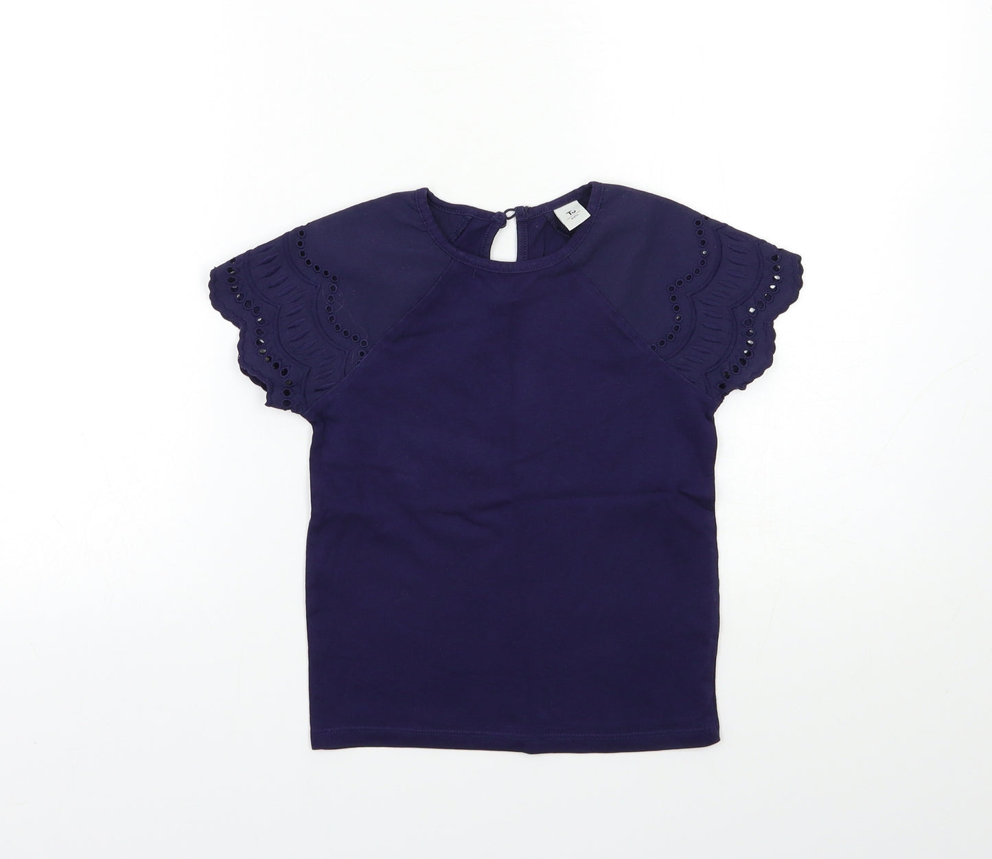 TU Girls Blue   Basic T-Shirt Size 6 Years