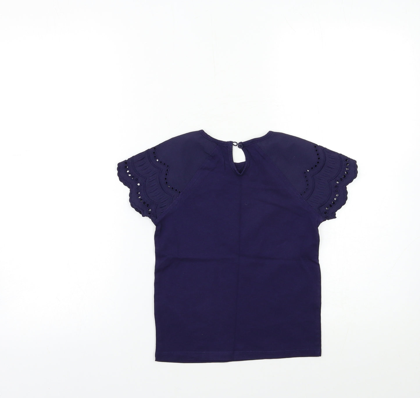 TU Girls Blue   Basic T-Shirt Size 6 Years