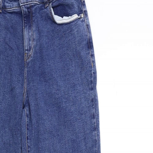 TU Womens Blue  Denim Skinny Jeans Size 14 L27 in